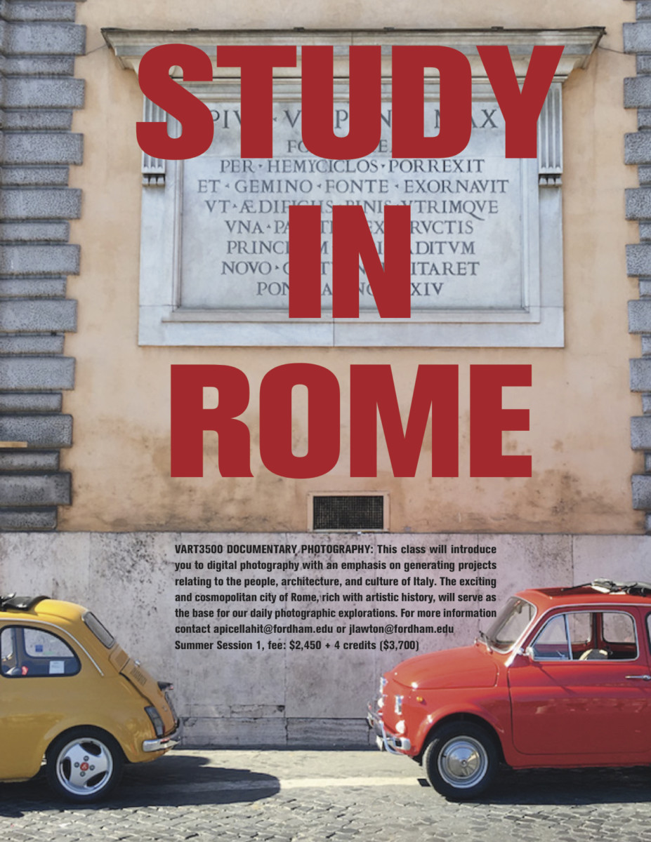 2018 Documentary Photography Rome Poster